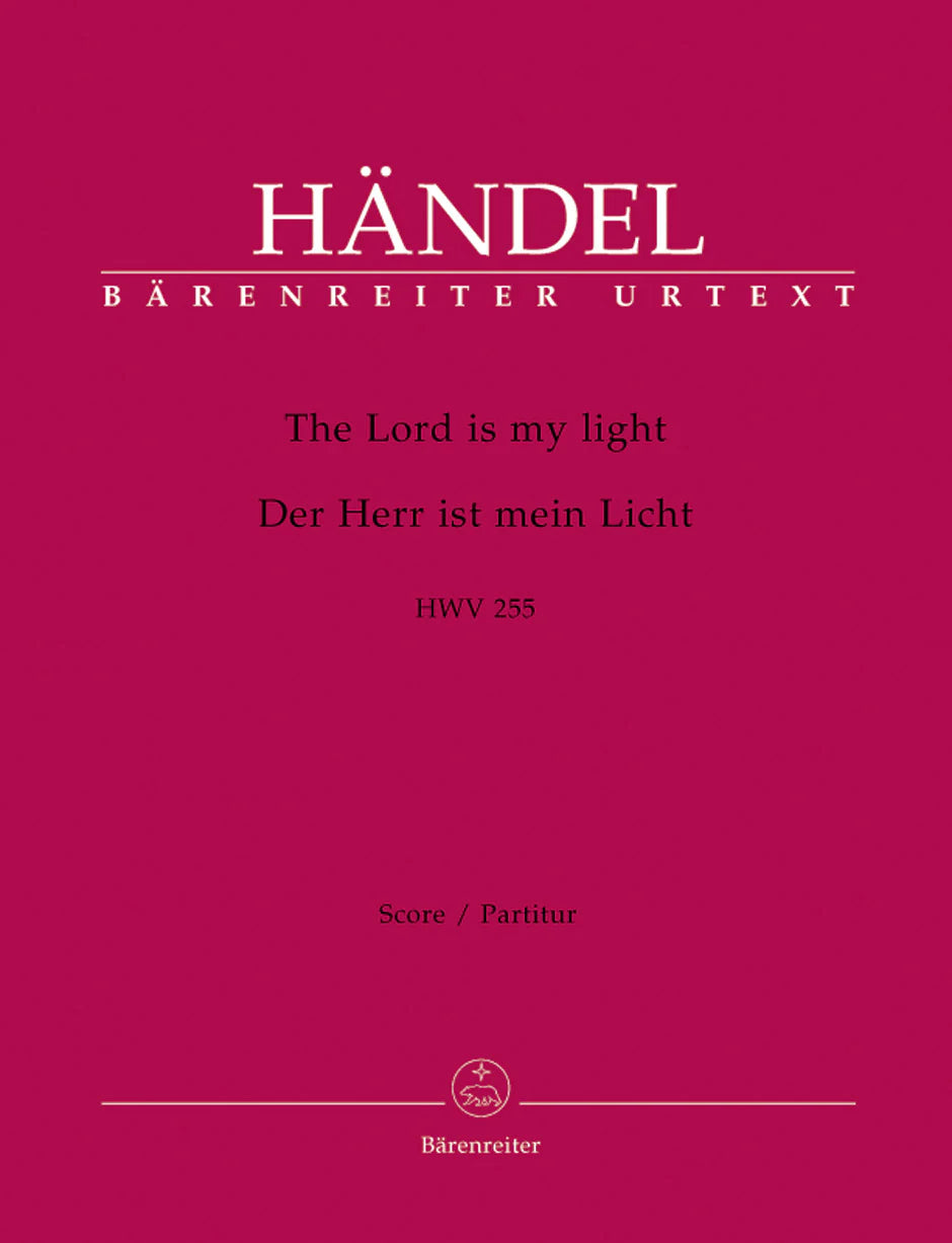 Handel The Lord is my light HWV 255
