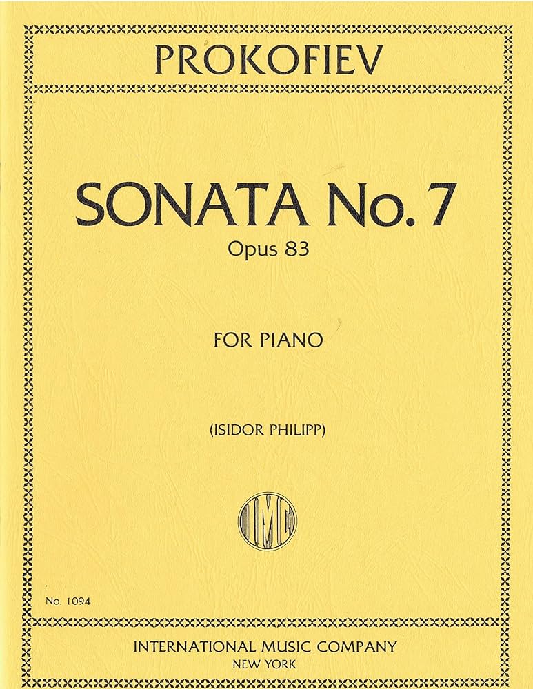 Prokofiev Piano Sonata No.7 in B flat major, Opus 83