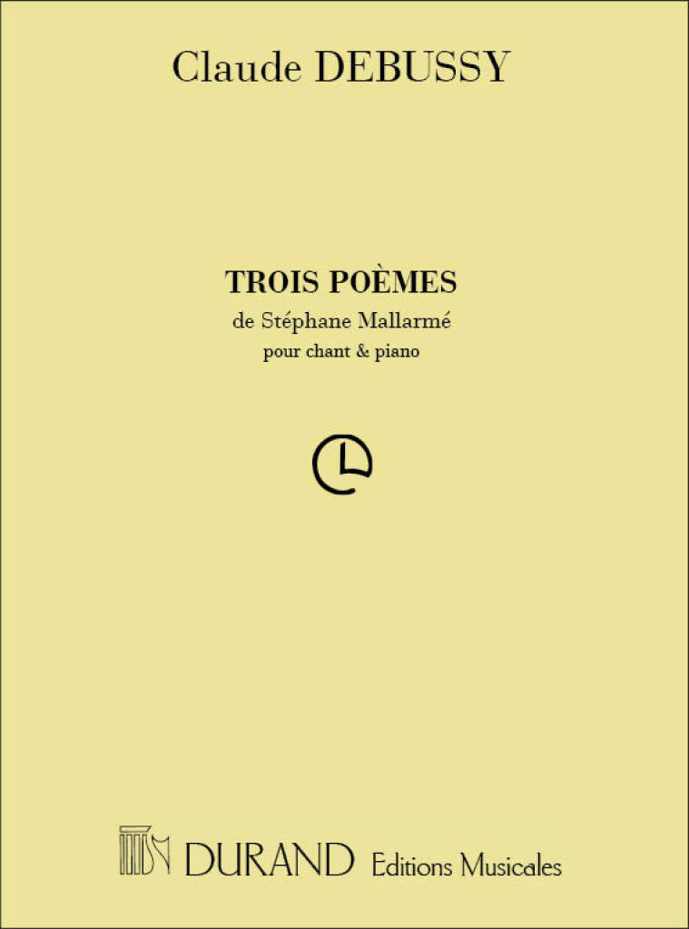 Debussy 3 Poemes De Stephane Mallarme