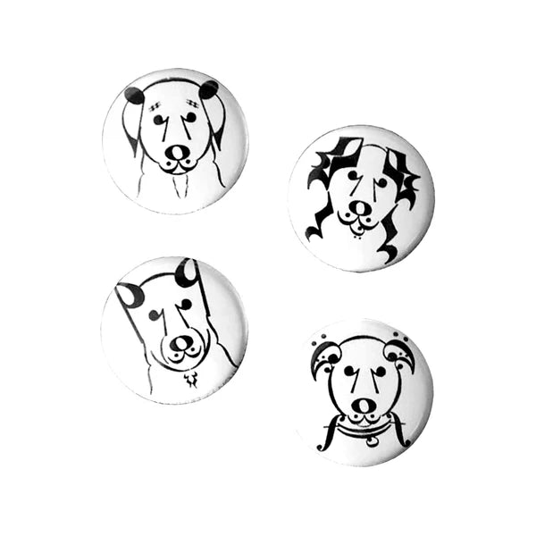 Magnet Set: Dog Music design FINAL SALE / CLEARANCE