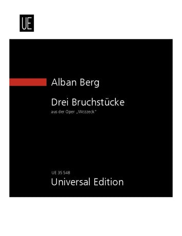 Berg: Three Fragments from "Wozzeck" Full Score