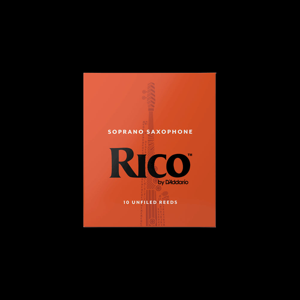 Reed: Rico Soprano Saxophone, Unfiled (10 pk)