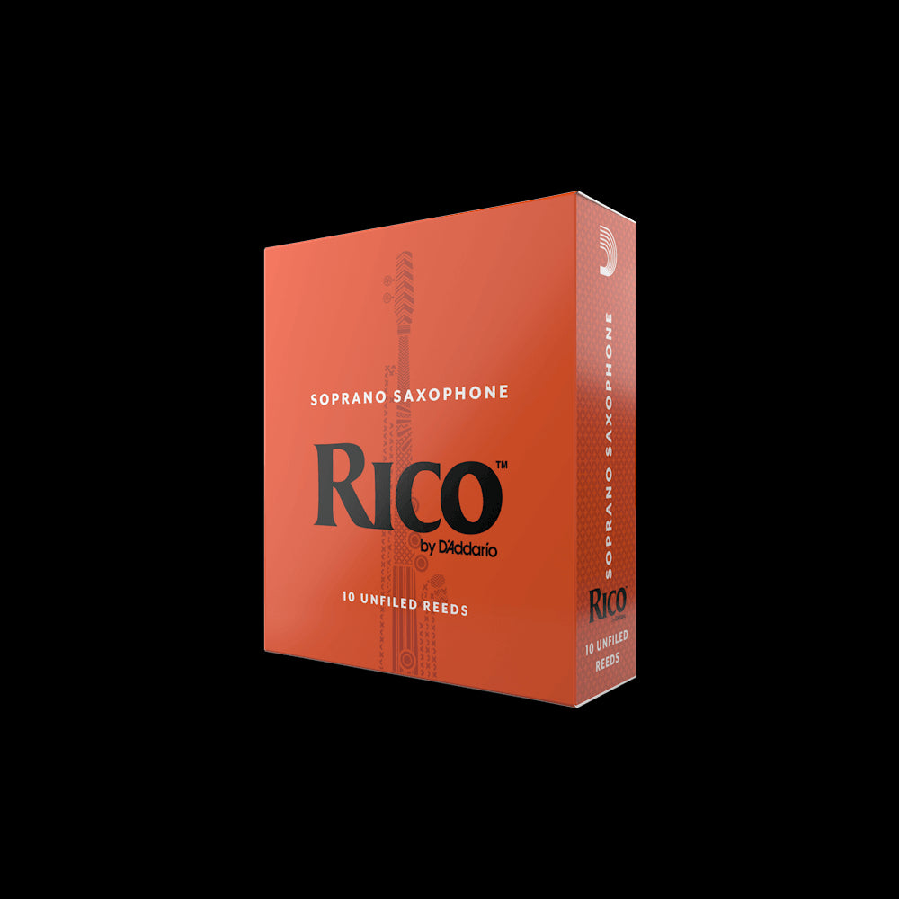 Reed: Rico Soprano Saxophone, Unfiled (10 pk)