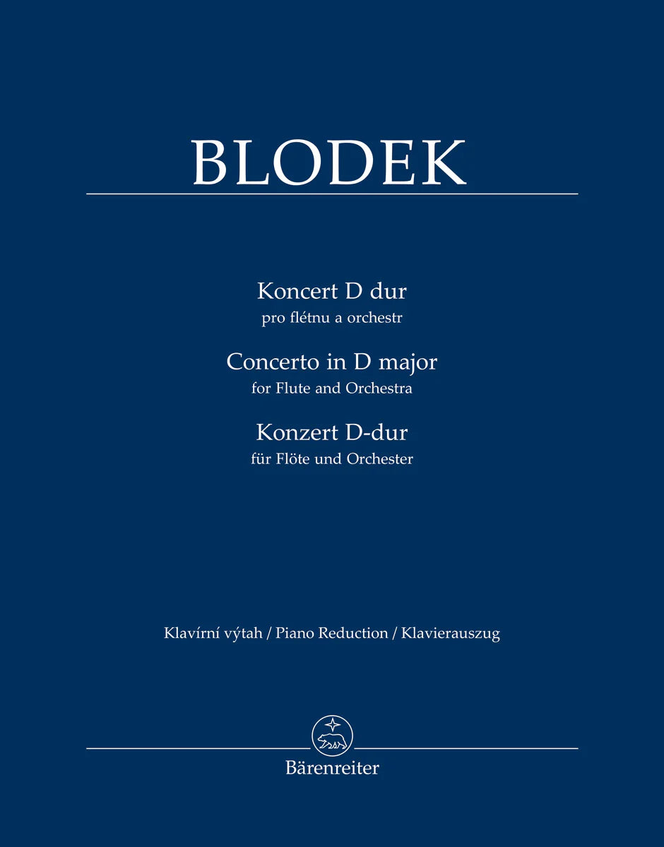 Blodek: Flute Concerto in D Major
