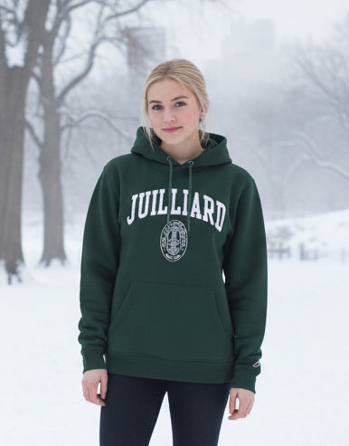 Sweatshirt: Embroidered Hooded Juilliard 1991 Collection by L2