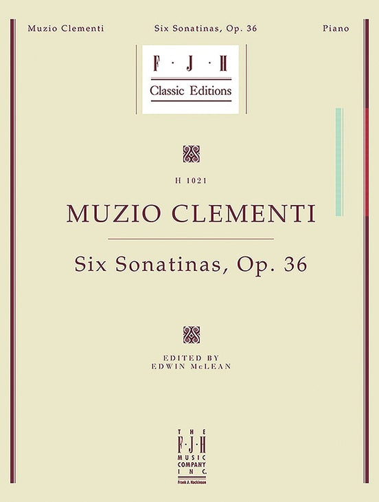 Clementi Six Sonatinas Op 36