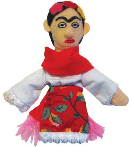 Magnetic Finger Puppet: Frida Kahlo