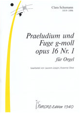 Clara Schumann Praeludium und