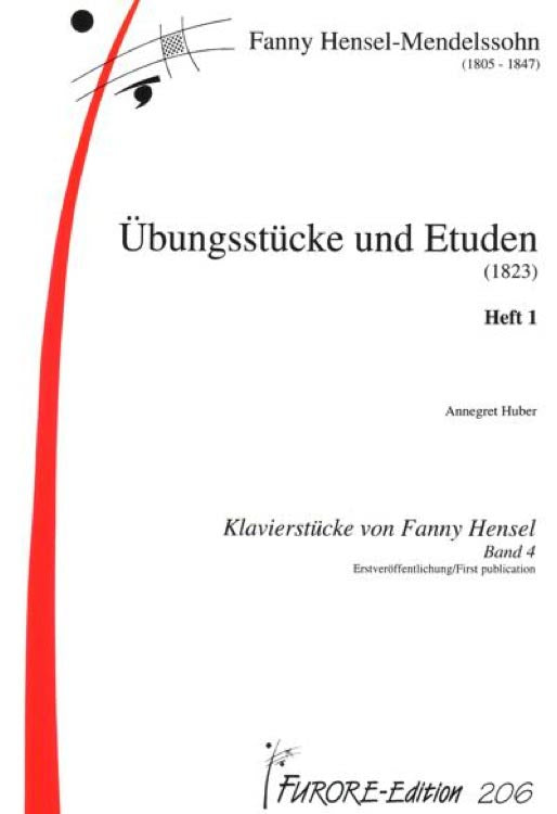 Fanny Hensel Mendelssohn Etudes V 1 Hensel piano pieces Vol. 4