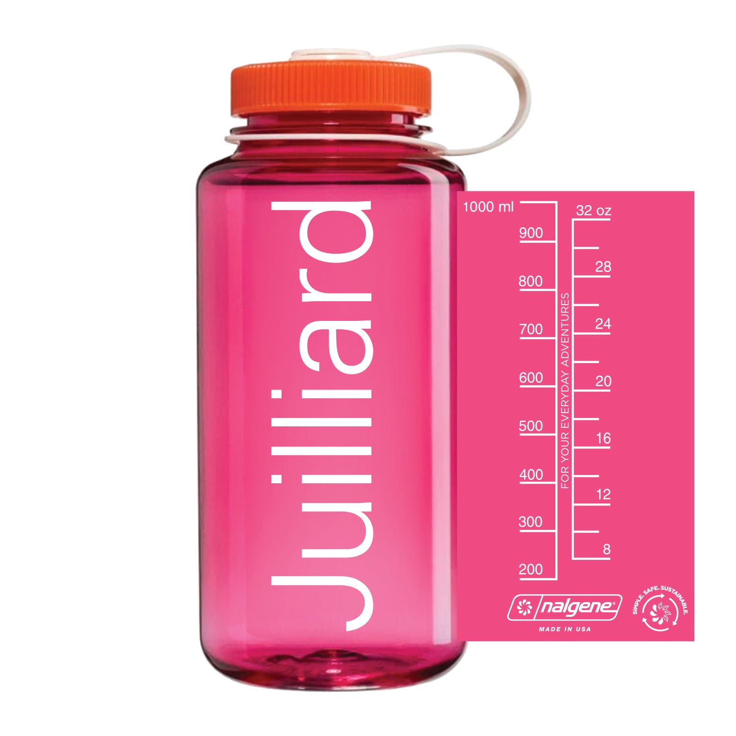 Water bottle: Juilliard Nalgene