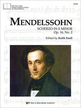 Mendelssohn: Scherzo in E Minor, Op. 16, No. 2