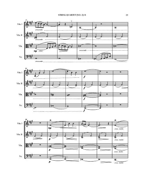 Price: String Quartet No. 2 (Score & Parts)