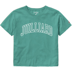 T-Shirt: Clothesline Crop top with Juilliard Collegiate CLEARANCE / FINAL SALE