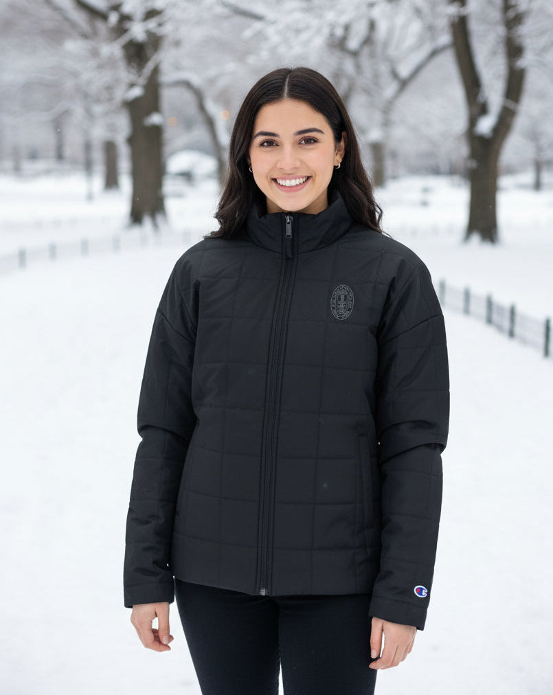 Jacket: Women's Lightweight FZ Puffer Black
