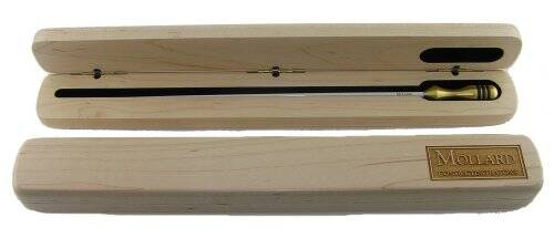 Mollard Single Baton Presentation Case - Maple