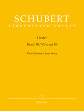 Schubert Lieder, Volume 10