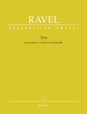 Ravel: Piano Trio (Parts)