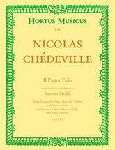 Chedeville Il Pastor Fido -Six Sonatas for Musette, Hurdy Gurdy, Flute, Oboe or Violin and Basso continuo