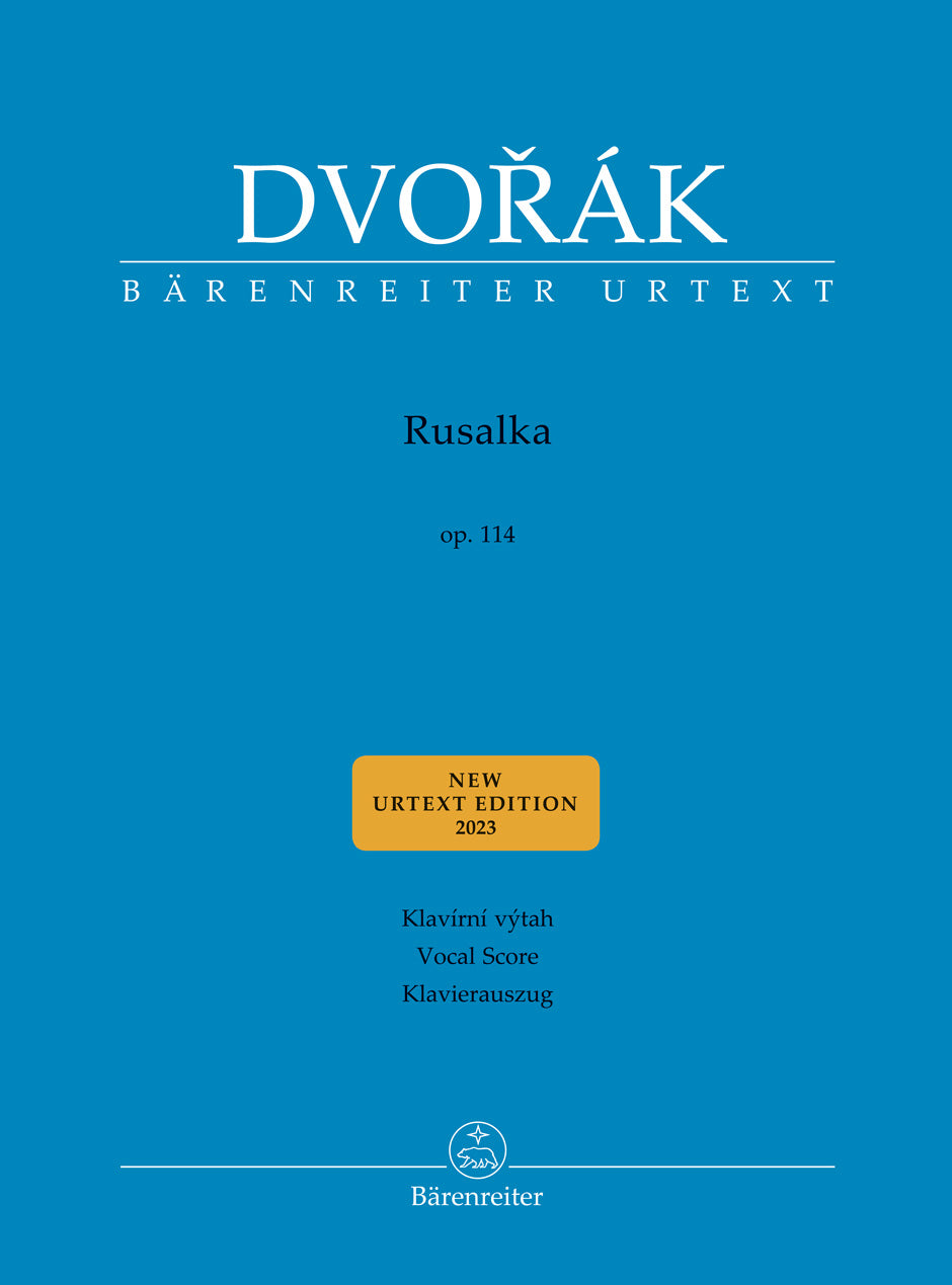 Dvorák Rusalka op. 114 Vocal Score