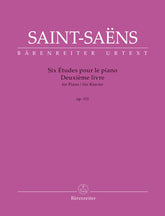 Saint-Saens Six Études for Piano op. 111 R 49 Deuxième livre