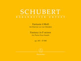 Schubert Fantasy in F Minor, D 940, Op. 103