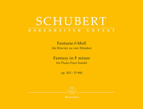 Schubert Fantasy in F Minor, D 940, Op. 103