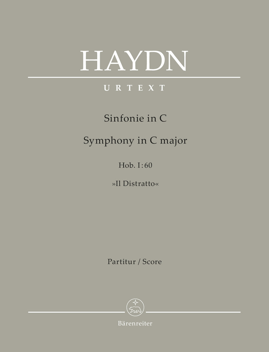 Haydn Symphony Nr. 60 in C major Hob. I:60 "Il Distratto"