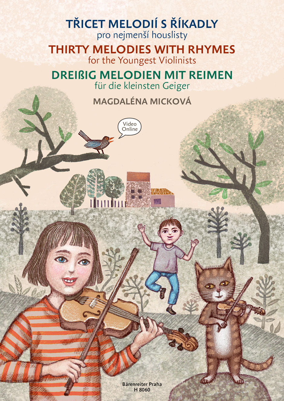 Clearance: Mickova Thirty Melodies with Rhymes for the Youngest Violinist