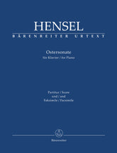 Hensel Ostersonate (“Easter Sonata”) for Piano