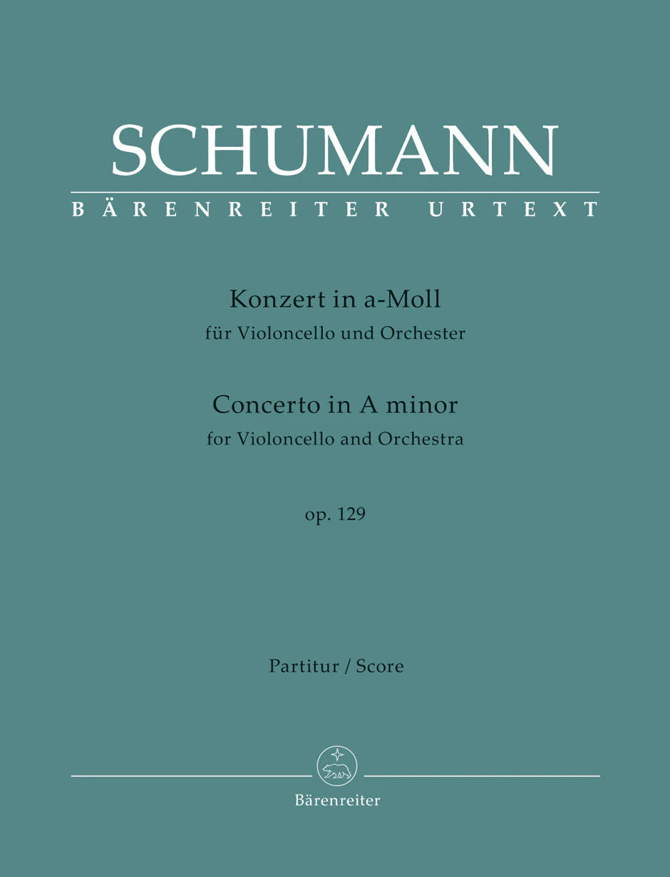 Schumann: Cello Concerto in A Minor, Op. 129 (Full Score)