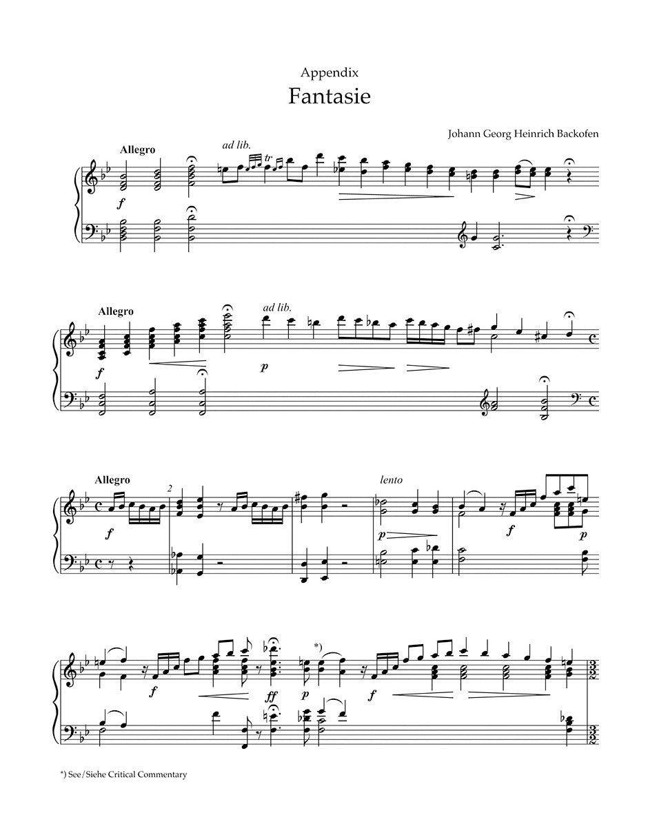 Spohr Fantasia in C minor for Harp op. 35