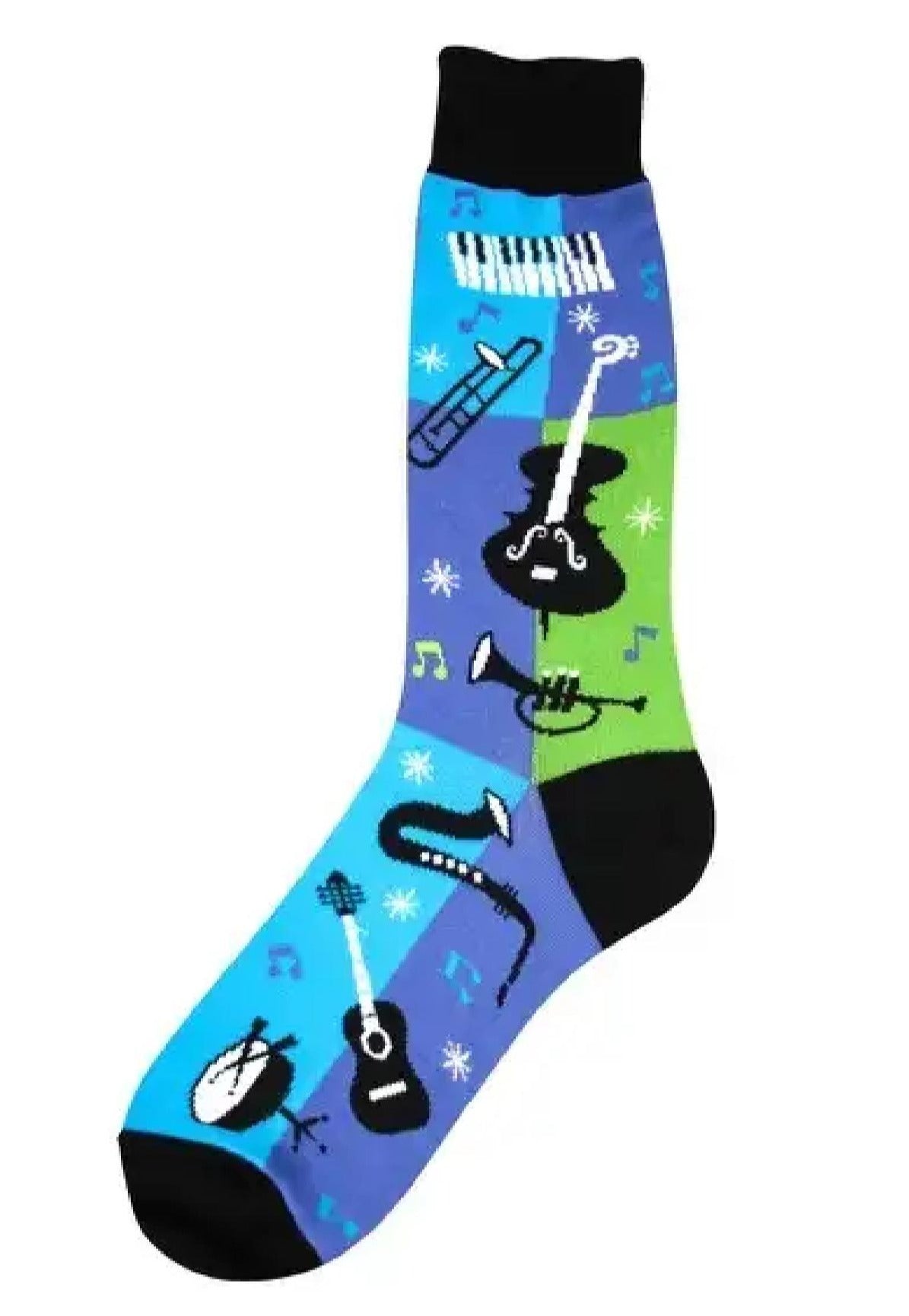 Socks: Jazz pattern Men's