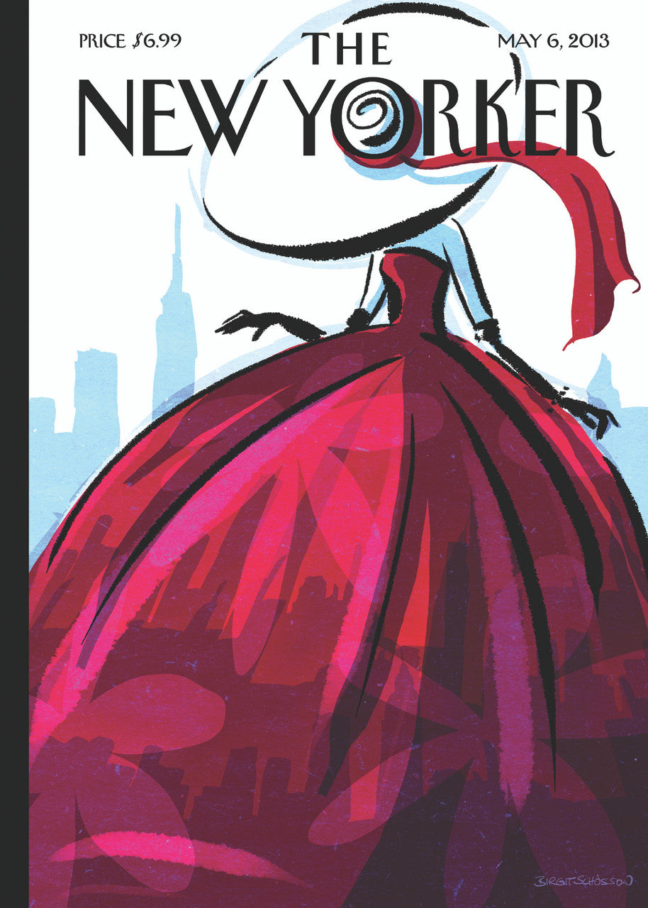 Card: City Flair - New Yorker Cover (Inside: Happy Mother's Day)