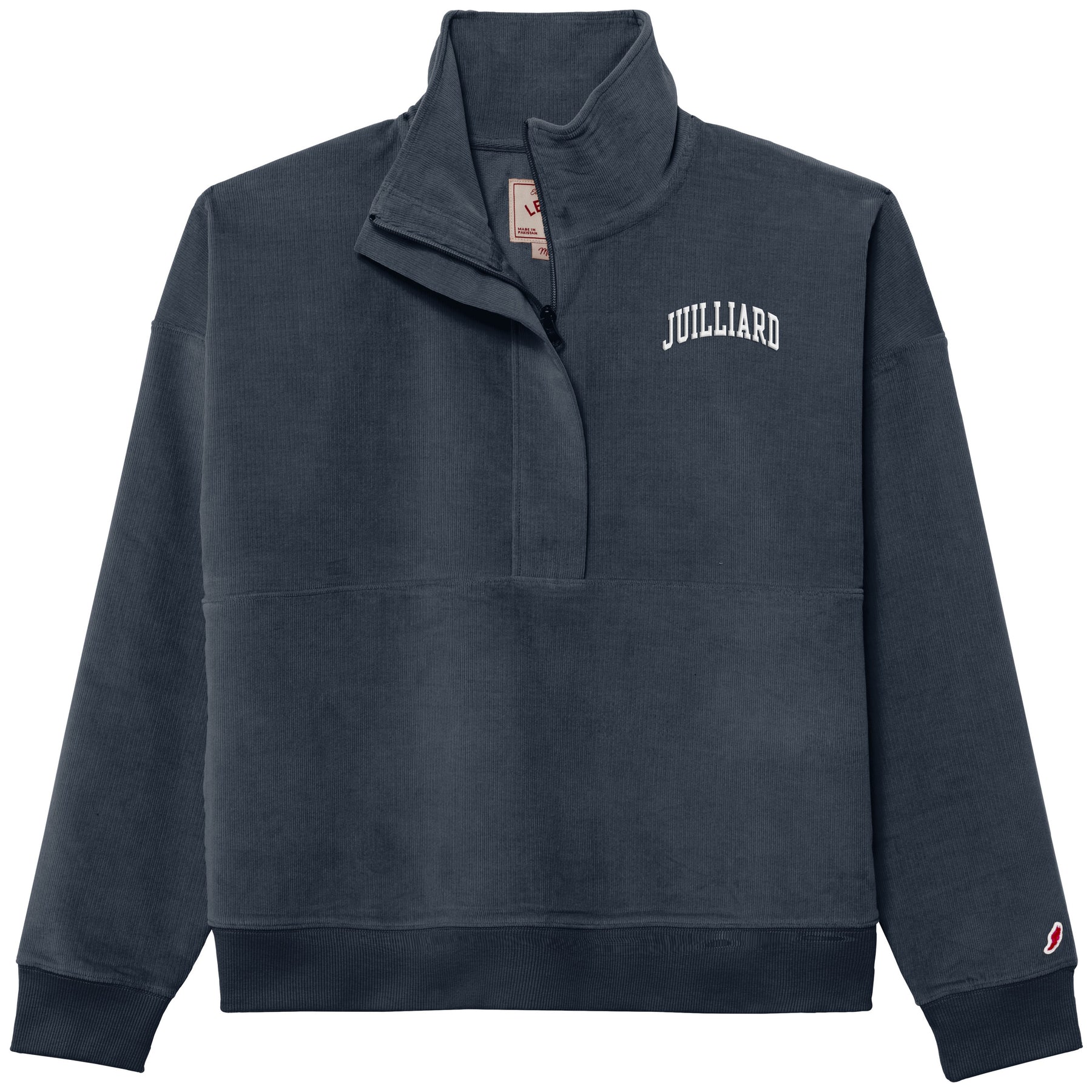 Sweatshirt: Corduroy Quarter Zip