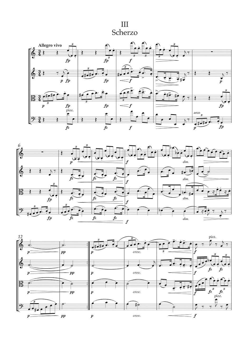 Dvořák: String Quartet no. 11 in C major op. 61