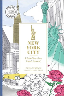 New York City A Color-Your-Own Travel Journal