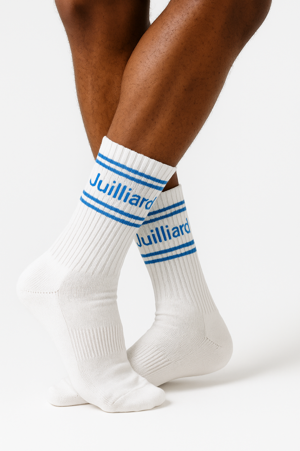 Socks: Juilliard White Performance Crew