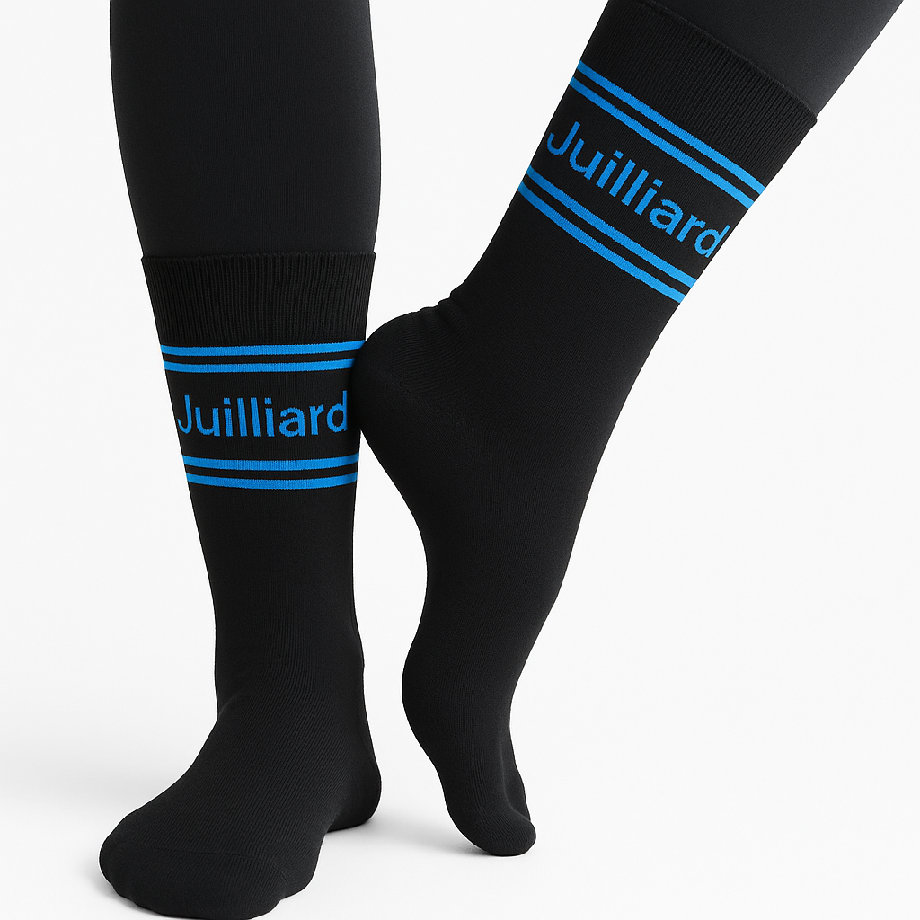 Socks: Juilliard Dress Crew Black