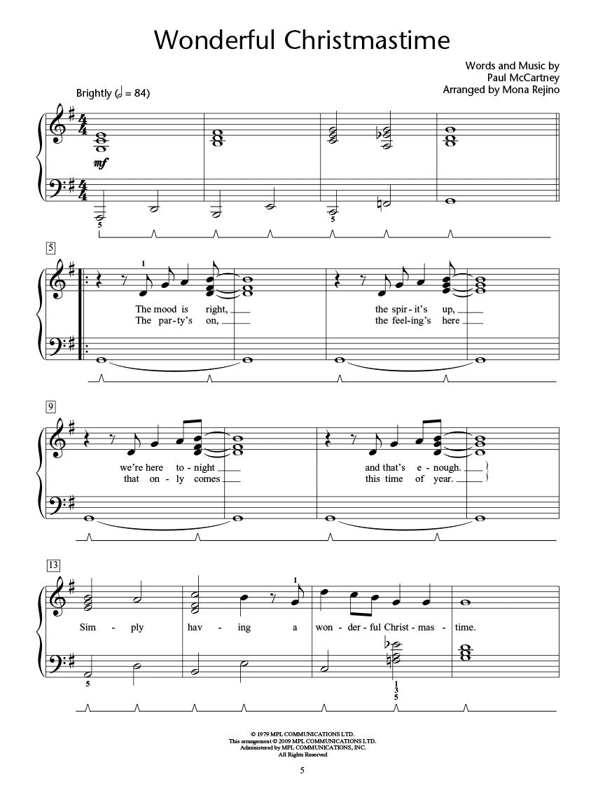 More Christmas Piano Solos - Level 4 - Hal Leonard Student Piano Library