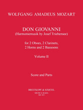 Don Giovanni, Vol. 2 : For Wind Octet / arranged by J. Triebensee