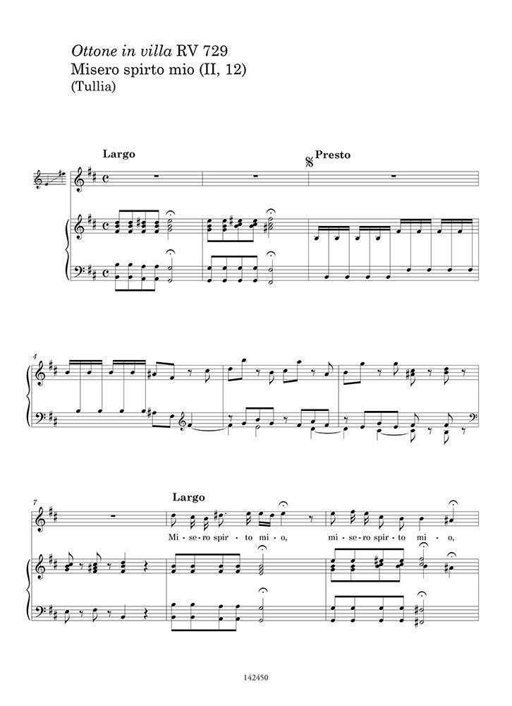 Vivaldi Album 12 Selected Arias for Soprano