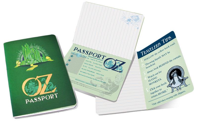 Notebook: Passport Oz Notebook (3.5" x 5"), 48 pages