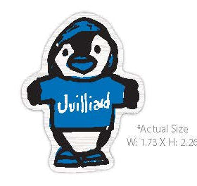 Magnet: Juilliard Penguin (wood)