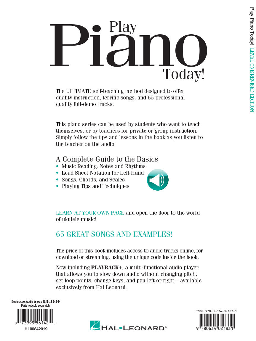 Play Piano Today! - Level 1