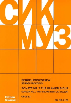 Prokofiev Piano Sonata No. 7, Op. 83