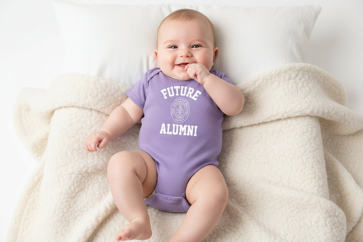Onesie: Juilliard Baby Future Alumni with seal