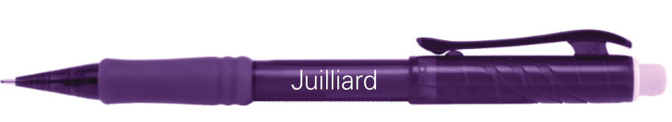 Pencil: Juilliard Mechanical Pencil (.7mm lead)