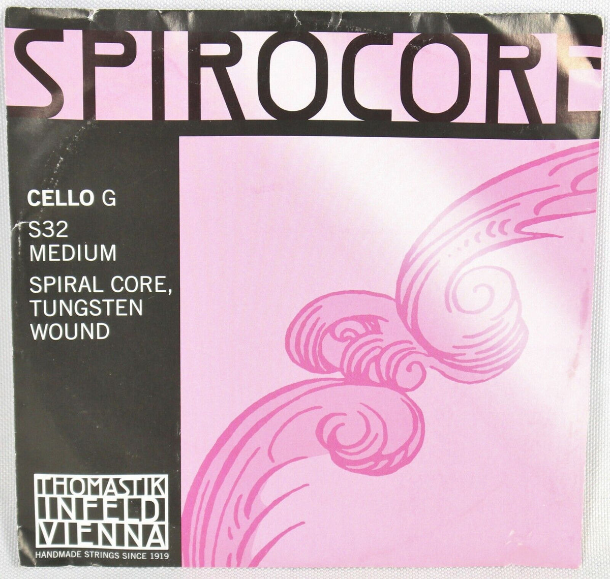 Cello String G (Steel Tungsten) Spirocore