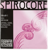 Cello String C  (Steel/Tungsten) Spirocore