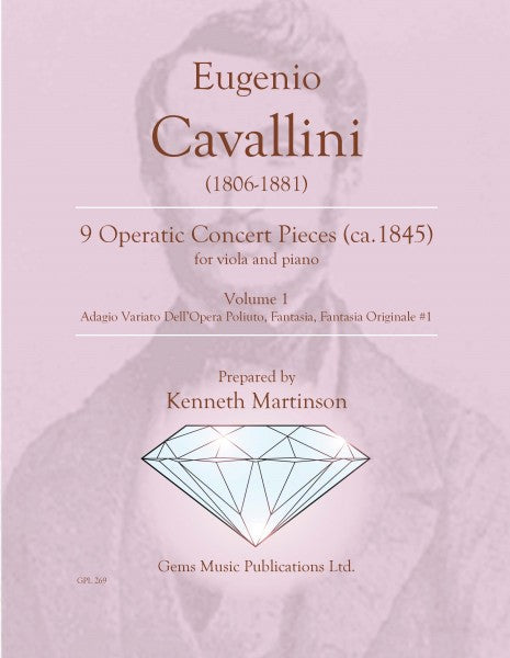 Cavallini 9 Operatic Concerto Pieces Volume 1